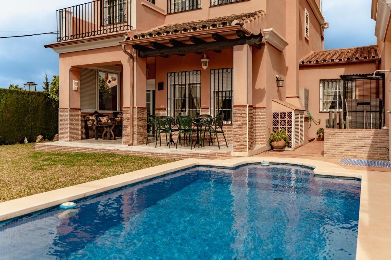 Villa Estilo Mediterranea Con Piscina, Jardin, Bbq Y Jacuzzi - Villa Bel Air Real Estepona Exterior foto