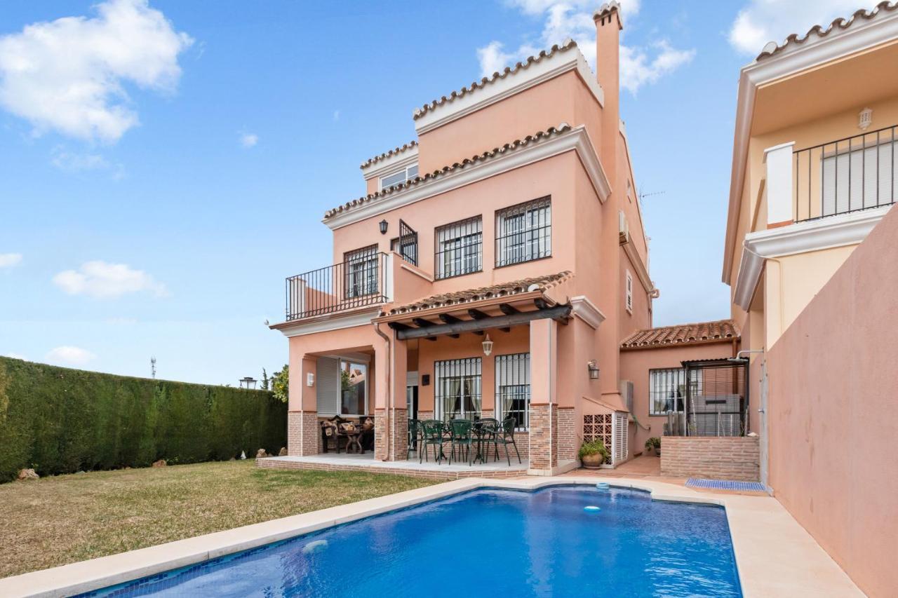 Villa Estilo Mediterranea Con Piscina, Jardin, Bbq Y Jacuzzi - Villa Bel Air Real Estepona Exterior foto